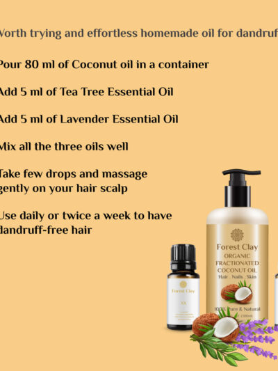 Anti Dandruff DIY Hair Oil Kit