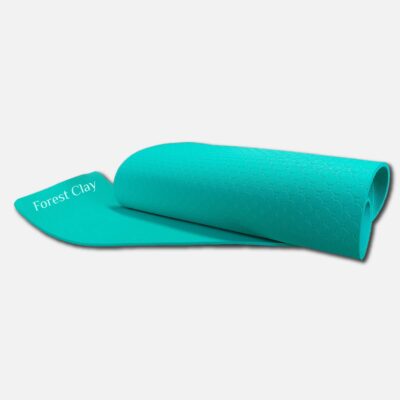Forest Clay Premium 6mm TPE Material Non-Slip Yoga & Fitness Mat for All Types of Yoga, Pilates & Floor Workouts (72″L x 24″W x 6mm Thick)