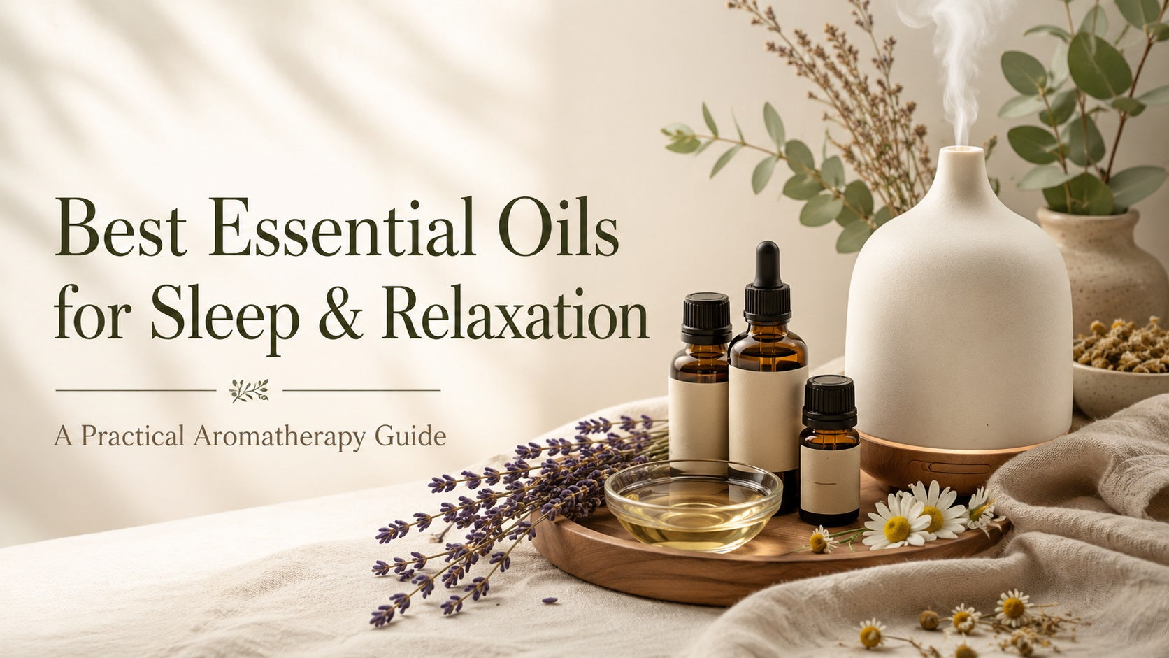 Best Essential Oils for Sleep and Relaxation