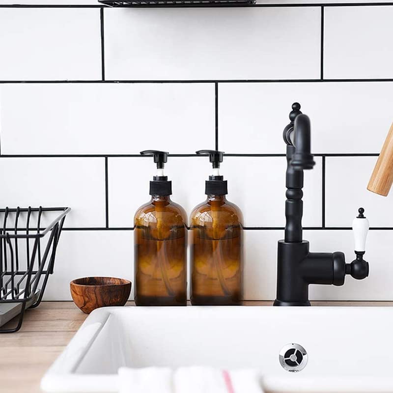 Empty Plastic Pump Bottles for Soap, Shampoo, Oil, and Body Lotion for Hotels, Homes, and Kitchens